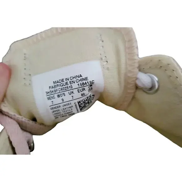 Converse Chuck Taylor Low Top Unisex Sneakers Bisque Blush Pink Suede W-8.5/M 7 - Picture 5 of 7